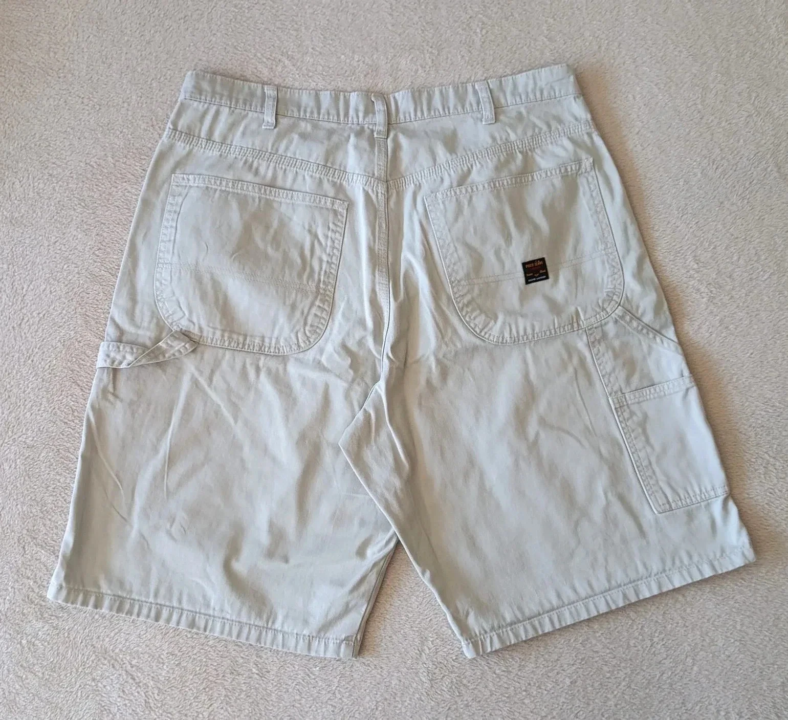 Short Polo Jeans Co Ralph Lauren cargo beige Taille 34 – photo 2
